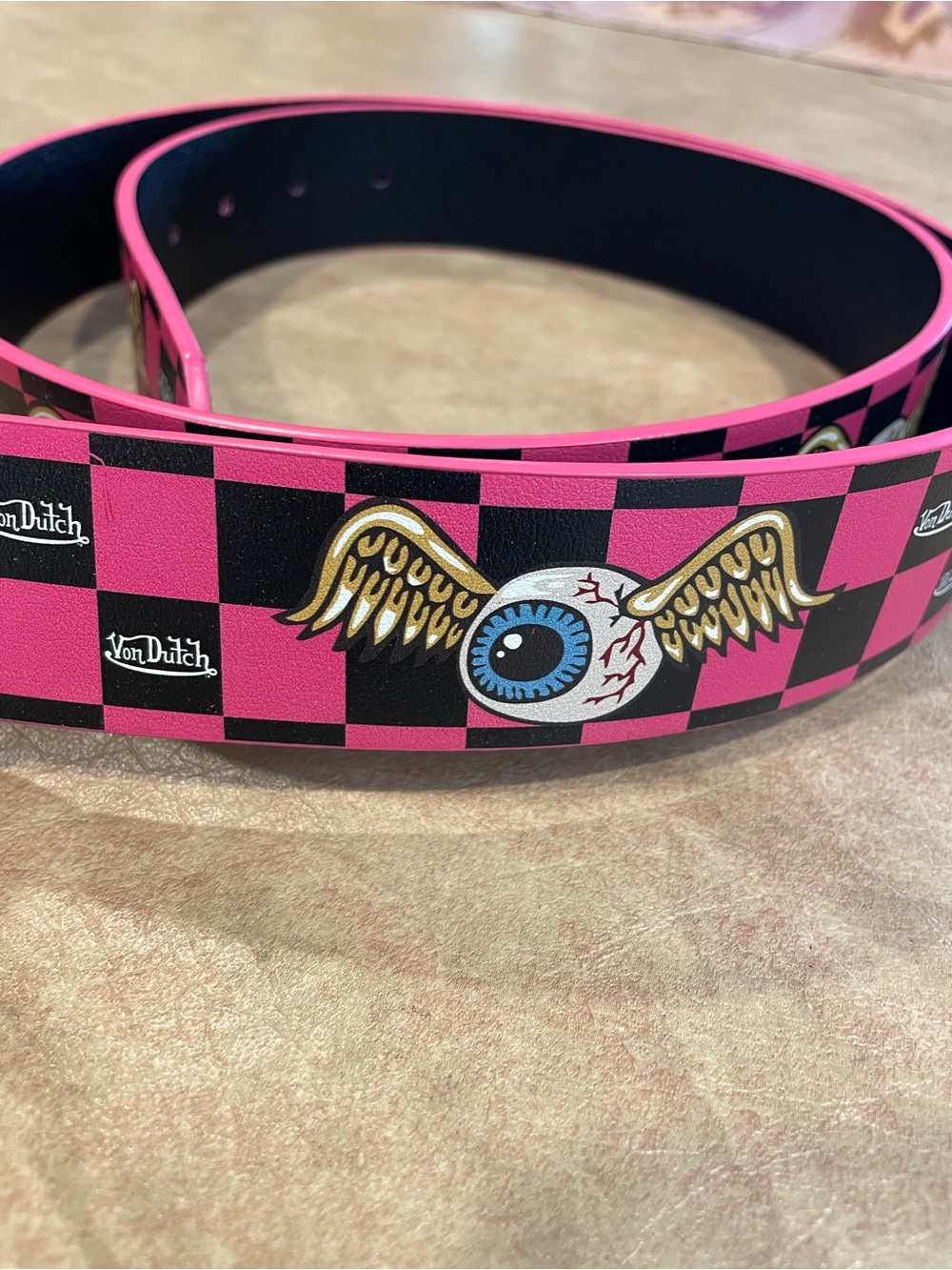 Von Dutch “Flying Eye” Unisex Belt NWT